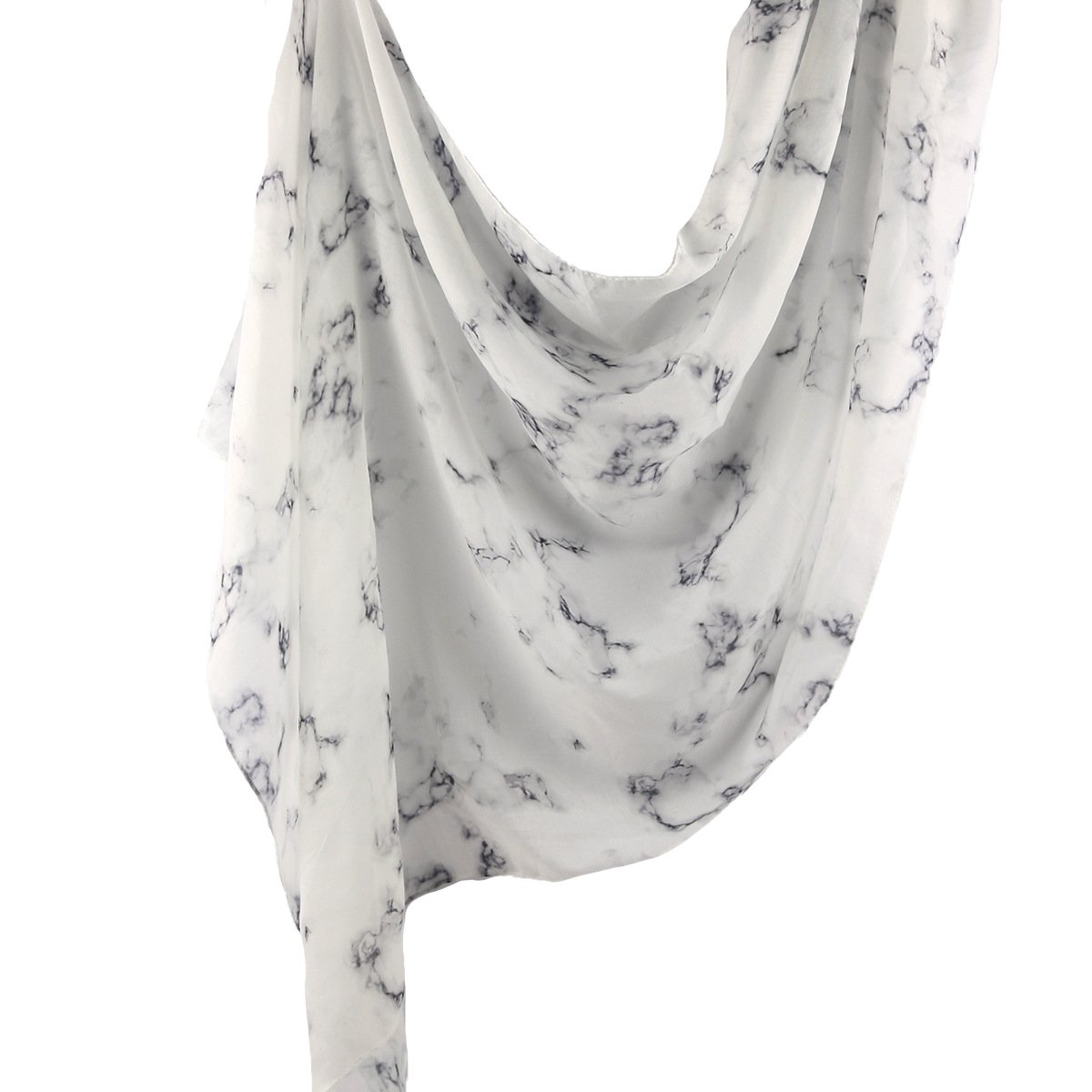 2024 Custom Tie dye Printed Hijab Head Scarf Premium Muslim Women Ombre Shawl Watercolor Marble Hijabs