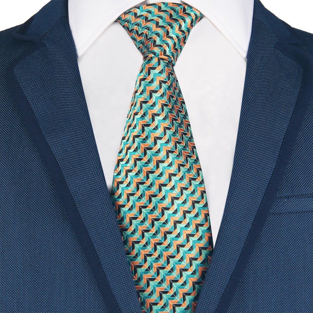 Wholesale Import Man Fashion Hand-made Silk Polyester Custom Printed Tie