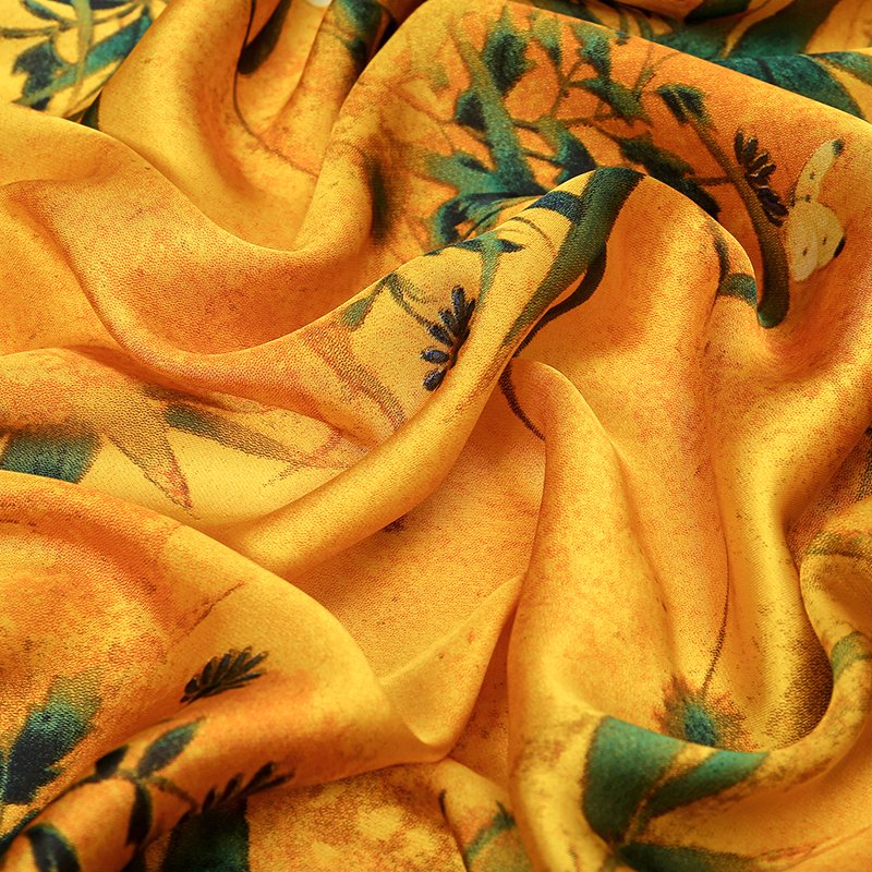 Wholesale 2024 Newest Spring Summer Soft Tie Small Square Scarf 70*70cm Polyester Silk Printed Hair Scarves Bandanas