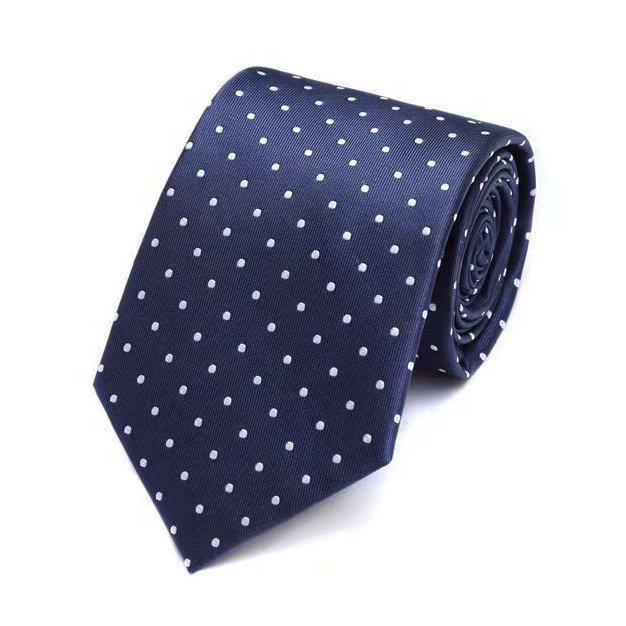 3.25 inches classic luxury brands design man business form ascot italian navy stripe dot necktie bow ties for men