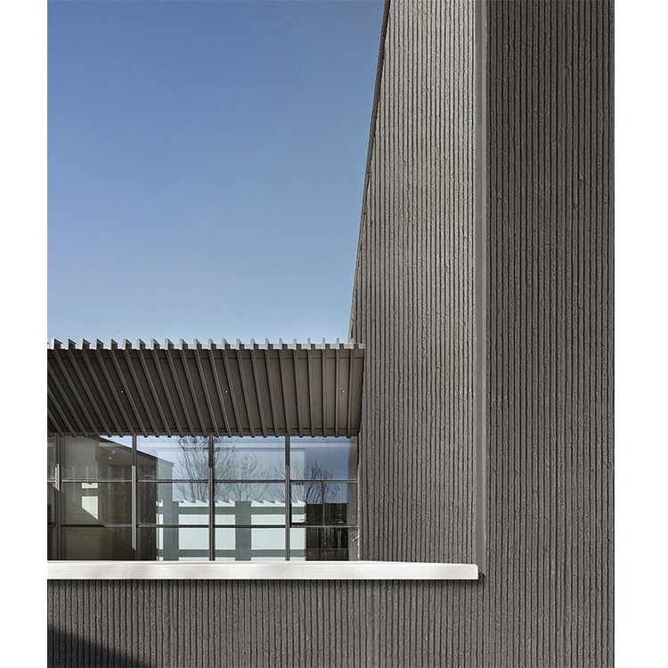 MCM Modern Designer Choice Beige Square Line Stone Wall Cladding Flexible Ties For Project