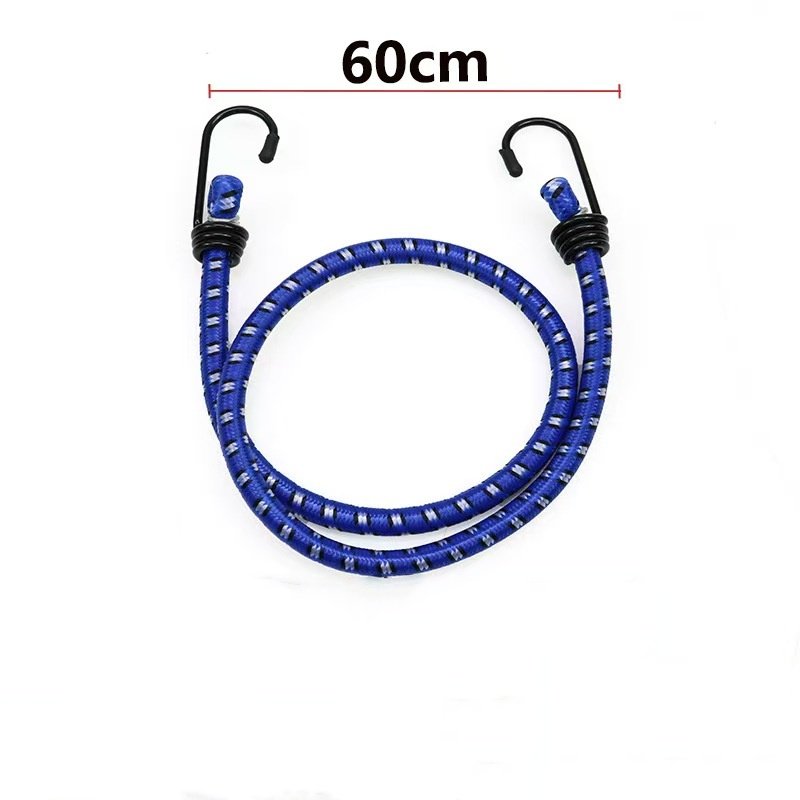 Premium Bungee Cords Hooks 24 Inch Extra Strong Elastic Cord Outdoor Weatherproof Tarp Covers Canvas Canopies Cargo Motorcycle