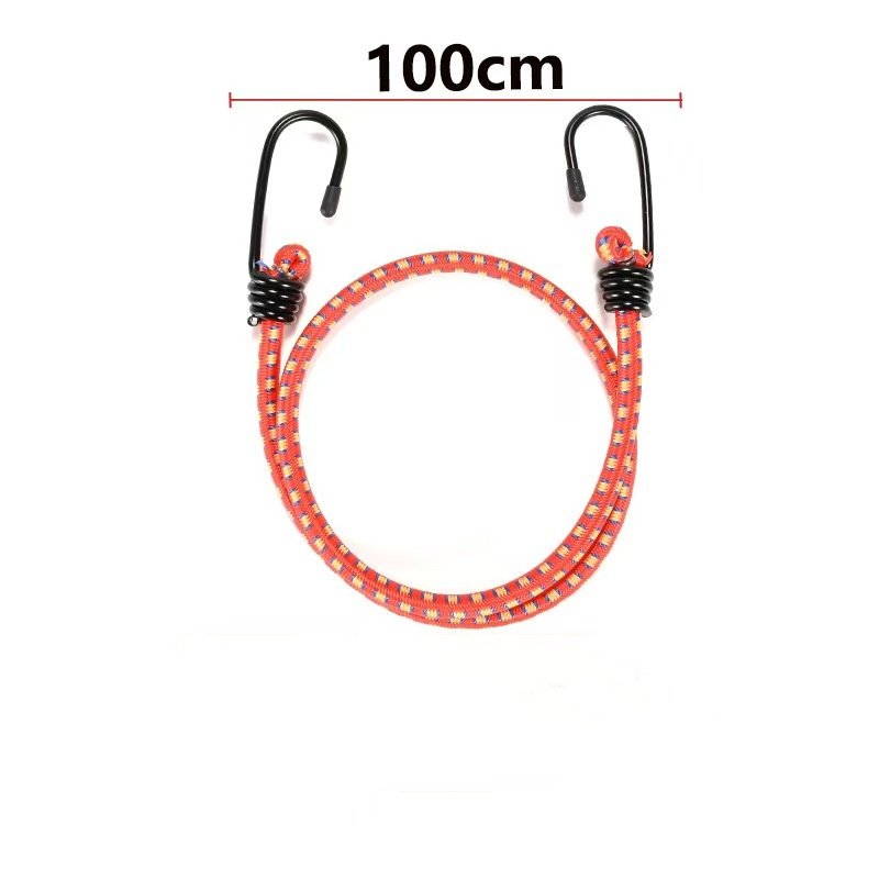 Premium Bungee Cords Hooks 24 Inch Extra Strong Elastic Cord Outdoor Weatherproof Tarp Covers Canvas Canopies Cargo Motorcycle