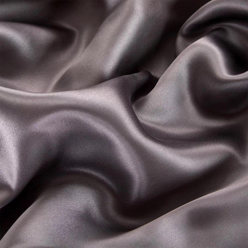 Custom 100% Pure Charmeuse Mulberry Adire Original Silk Dress Ladies Fabric Tie Dye Grade 6A 22 Momme