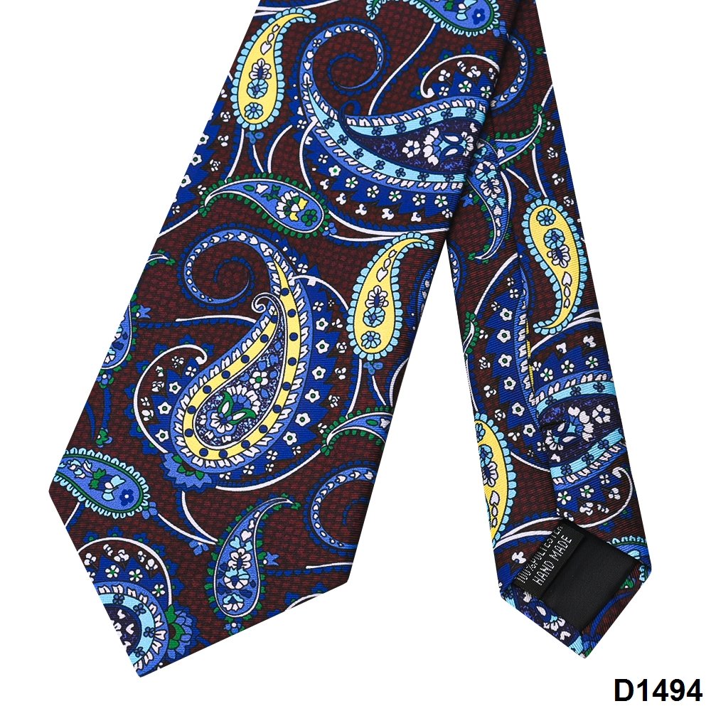 Yili Luxury Hot Sale 100% Pure Organic Digital Printing Premium Custom Neck Ties for Men Silk Ties