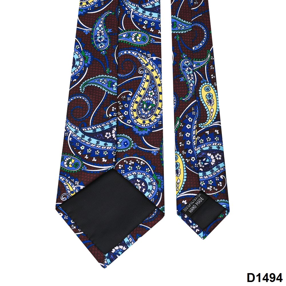 Yili Luxury Hot Sale 100% Pure Organic Digital Printing Premium Custom Neck Ties for Men Silk Ties