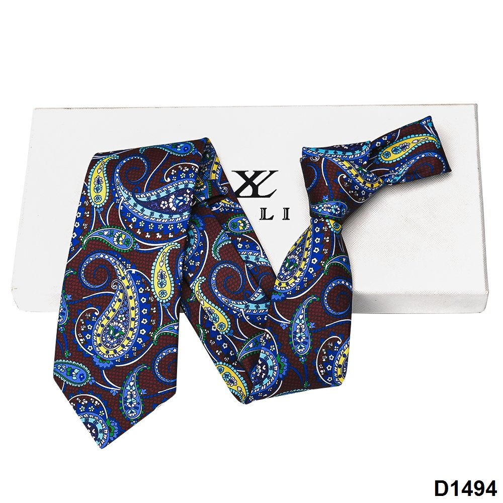 Yili Luxury Hot Sale 100% Pure Organic Digital Printing Premium Custom Neck Ties for Men Silk Ties