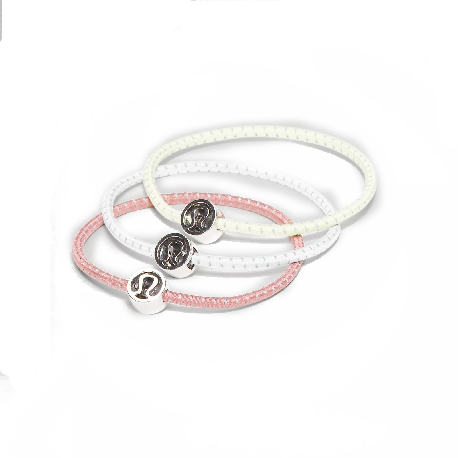 Wholesale Custom Women Girls Kids Ponytail Holder Bracelets Hair Ties Set Elastics Hair Bands with Charms