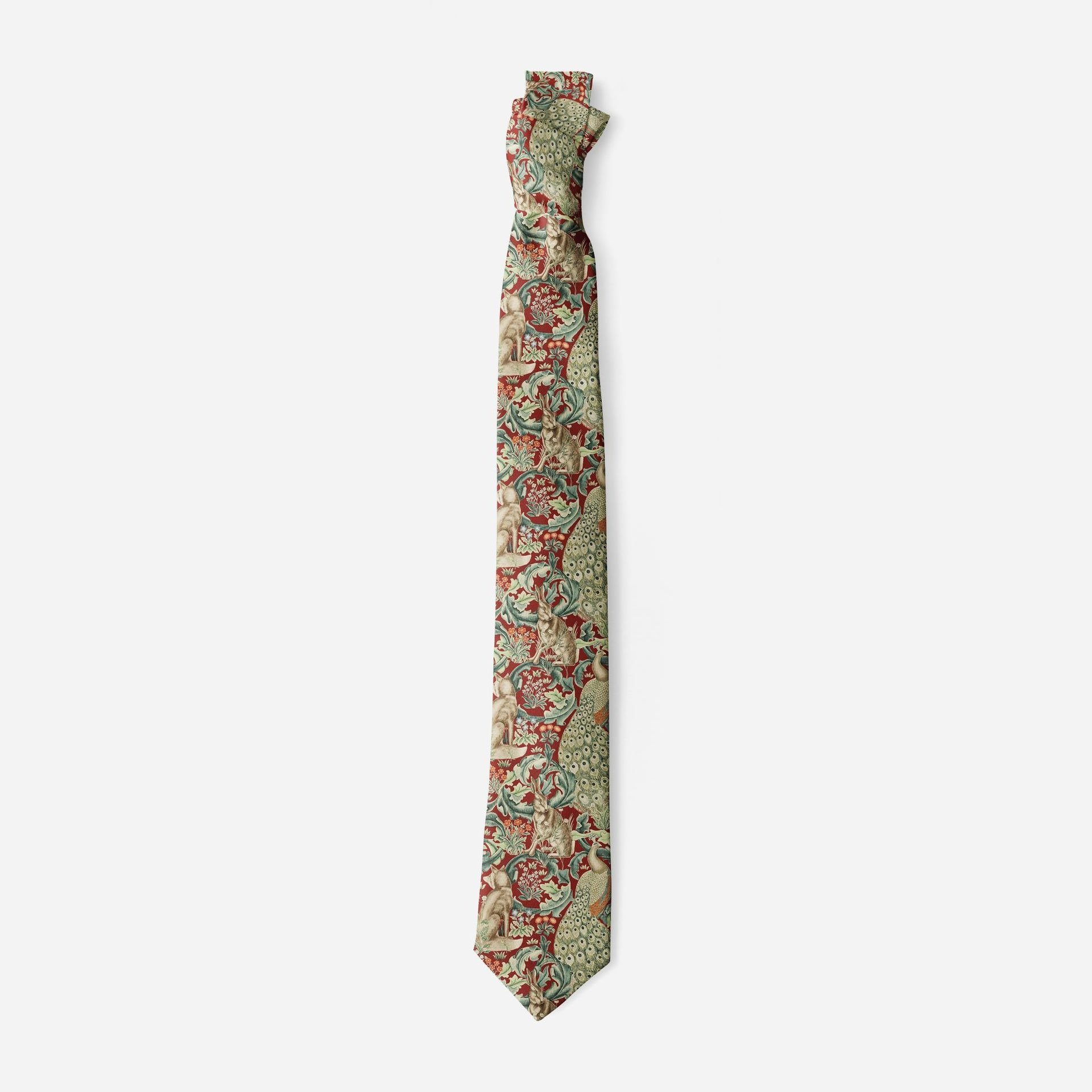 Vintage Silk Ties Men's Fashion 8cm Floral Necktie Wedding Business Meeting Gravata Soft Print Polyester Silk Tie for Men