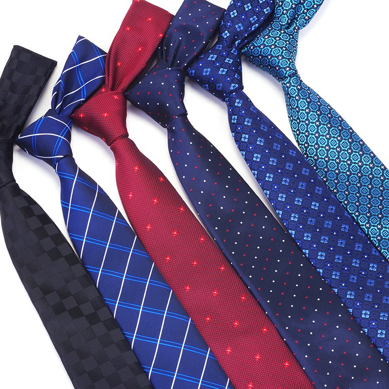 Fashionable style and various forms of polyester business tie