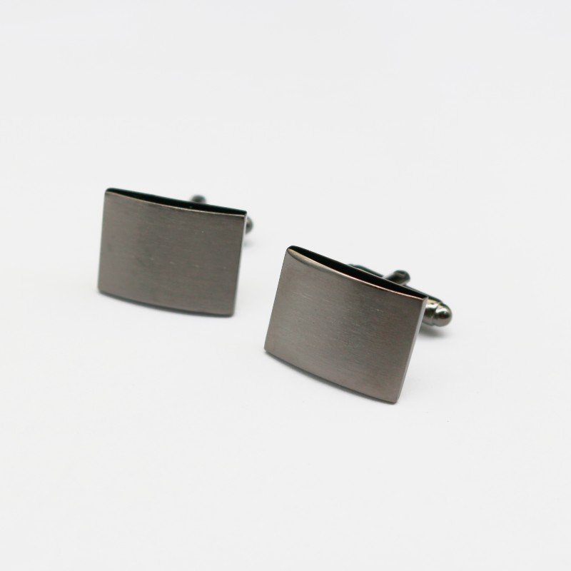 2024 new boyi High Quality CuffLink Custom Newest Men's Metal Blank Square Cuff links cufflinks for men