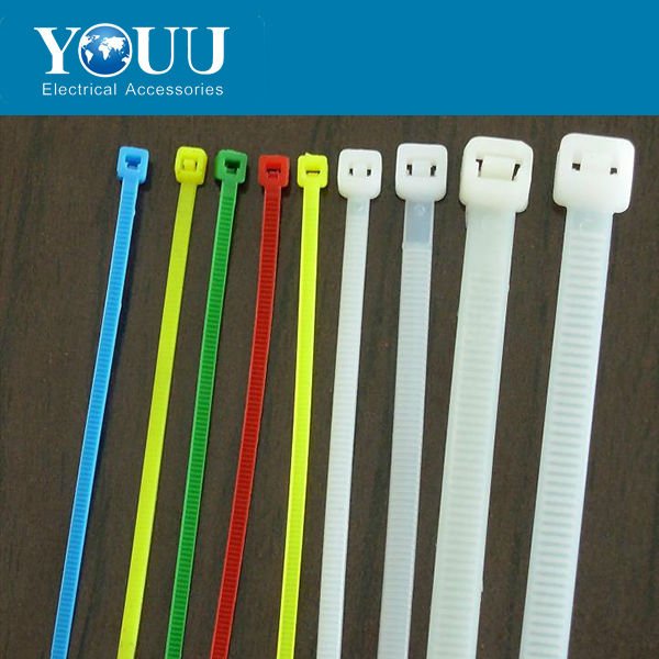 YOUU Most Demanded Products Colorful Nylon Cable Ties Wenzhou Electrical Unbreakable Soft Plastic Cable Tie