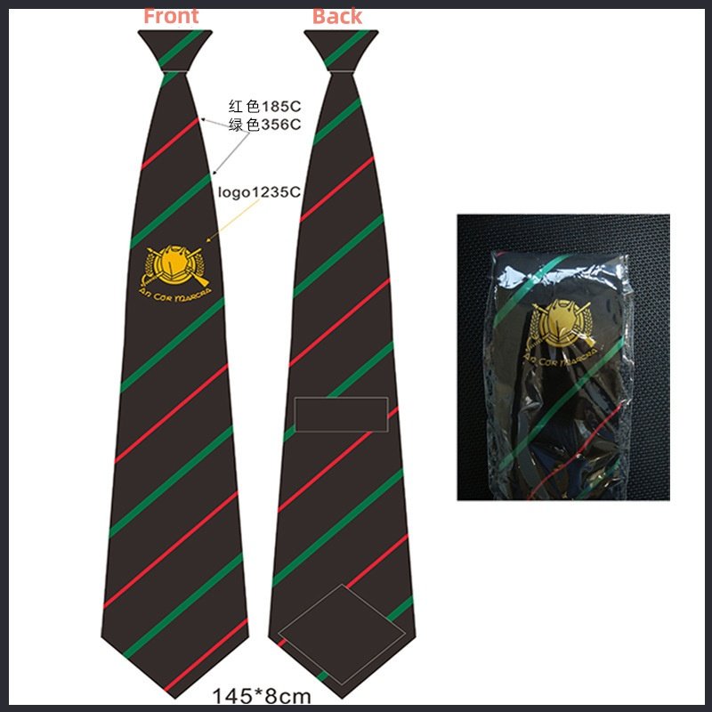 Cheap Custom Polyester tie Manufacturer Logo Necktie Customized Children School Uniform Ties