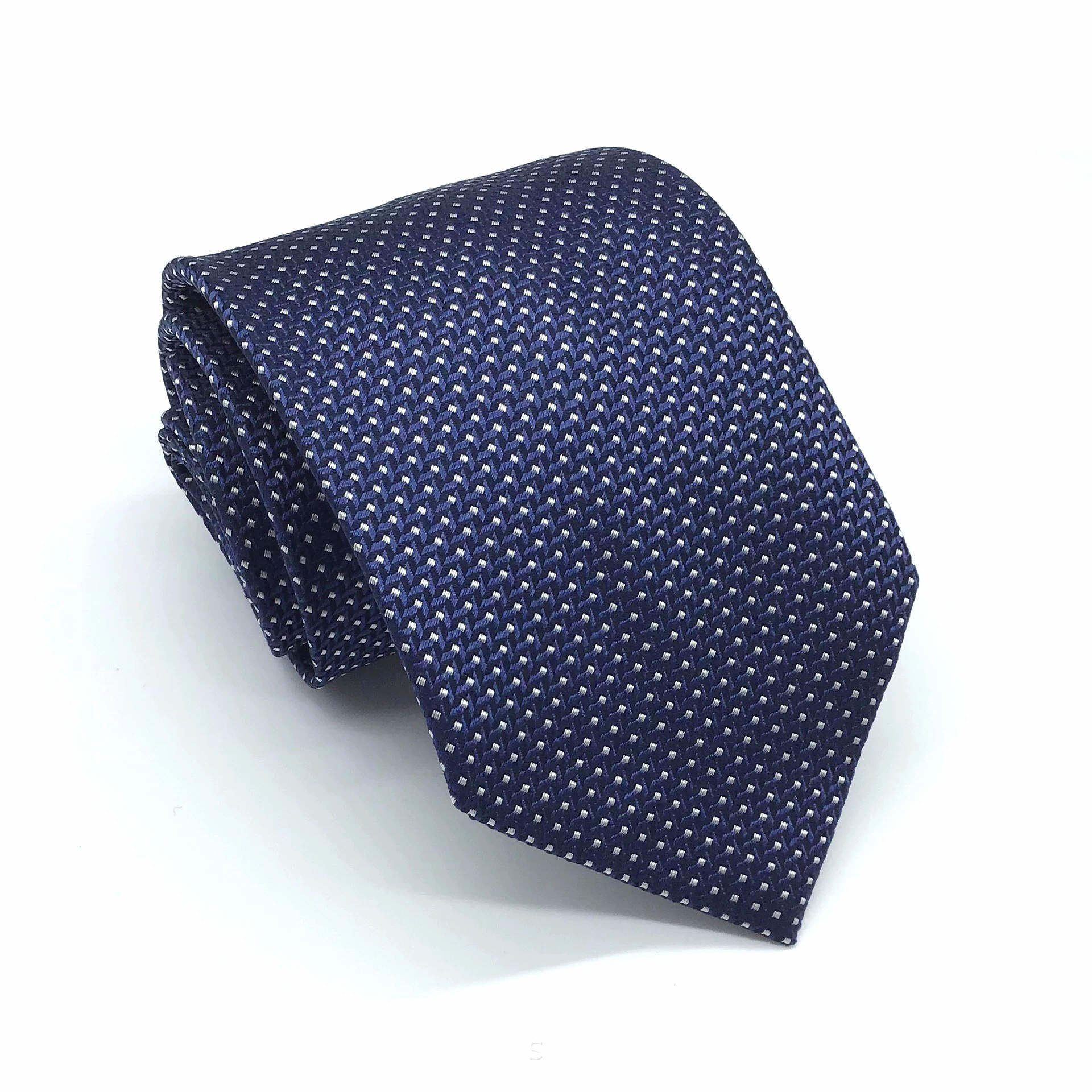 Manufacture business black 100% silk ties 9cm tie for men twill fabric ties in many designs