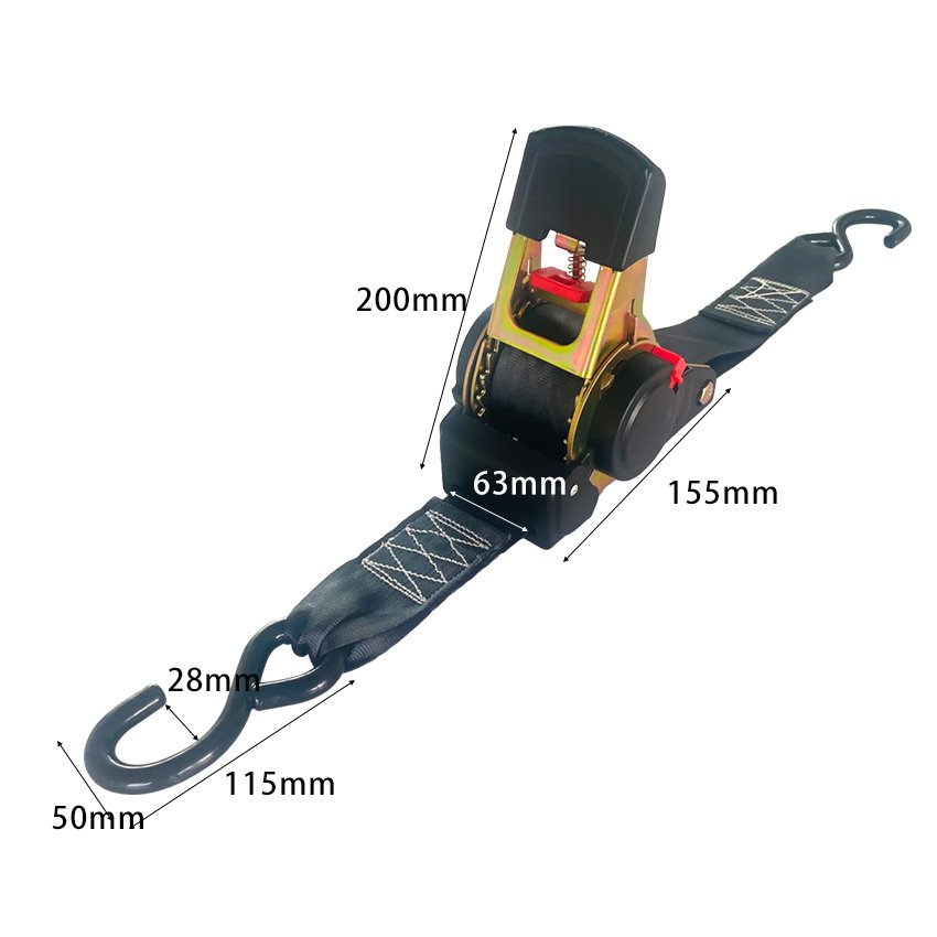 2inch Ratchet Tie Downs Retractable Ratchet Strap