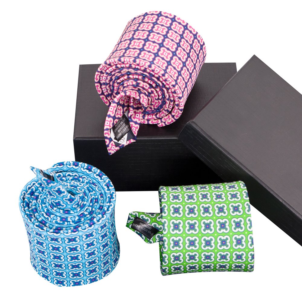Manxiang Factory Manufacturer Men Jacquard Woven Plaid Neck Tie Silk