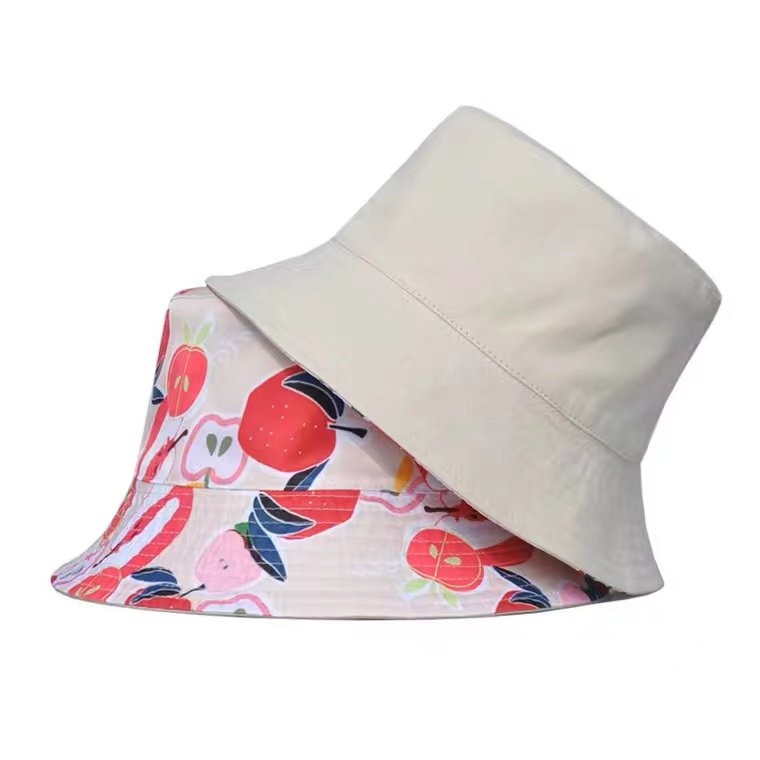 Fisherman Cotton Custom Printed Logo Wide Brim Bucket Hat