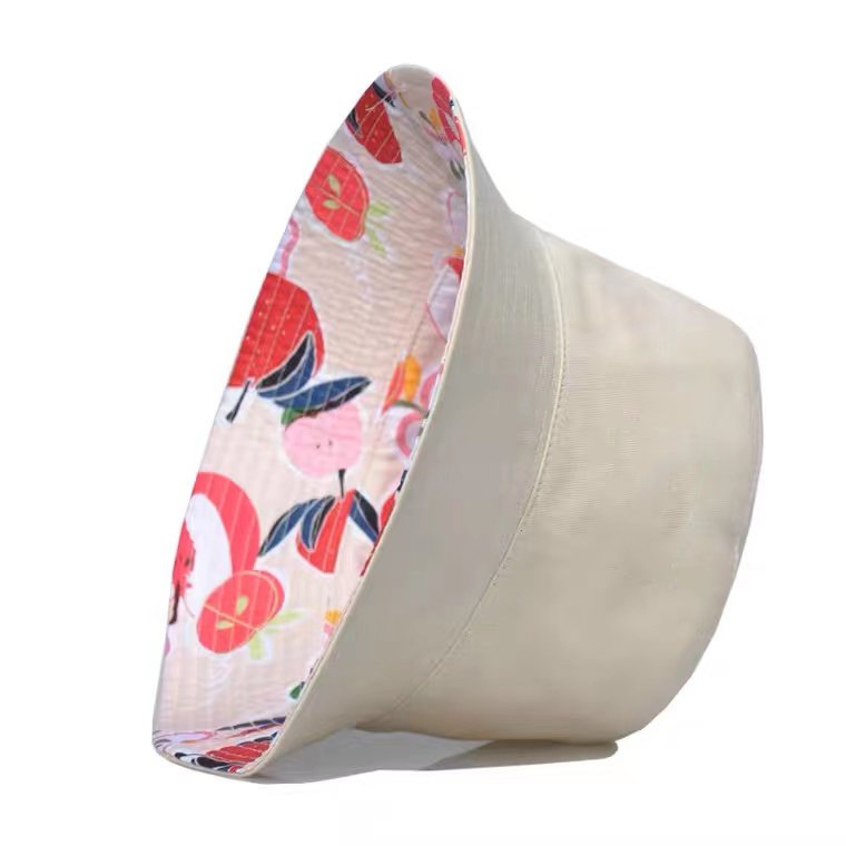 Fisherman Cotton Custom Printed Logo Wide Brim Bucket Hat