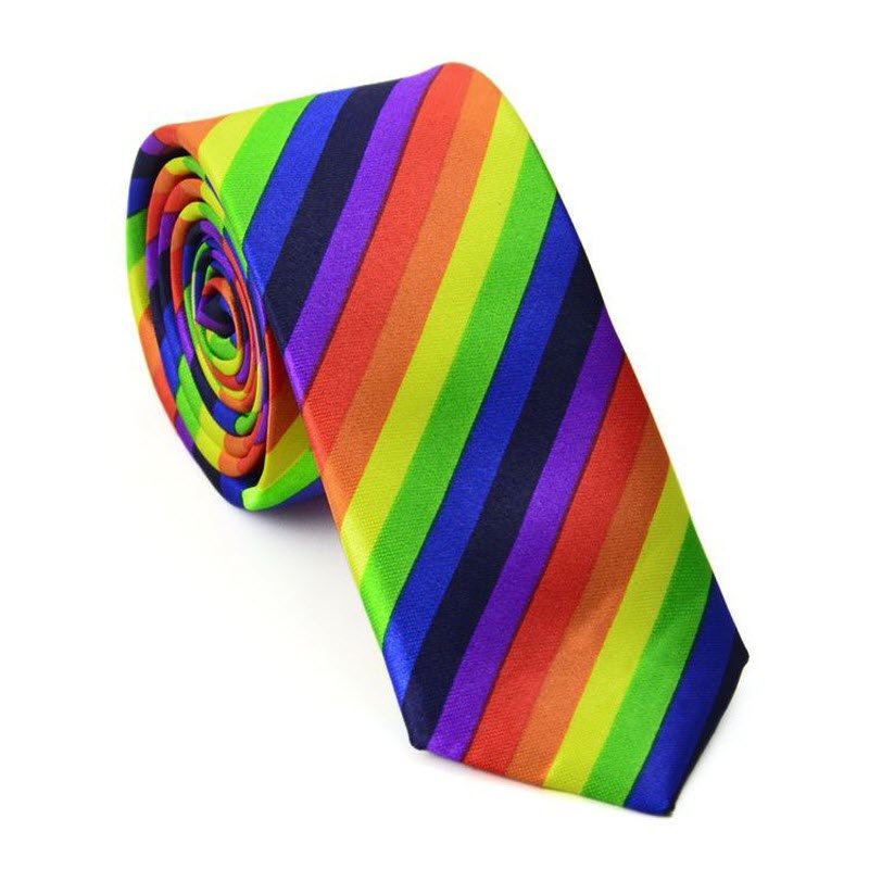 5cm Mens Ties Adults Pattern Narrow Ties Striped Checkered Rainbow Tie