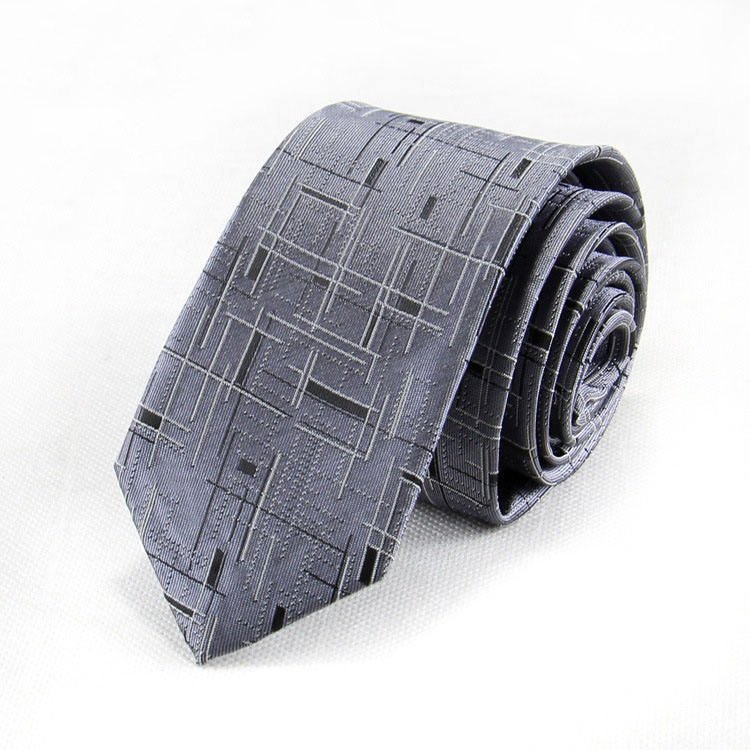 Custom silk and polyester tie OEM Men ties Wholesales business tie