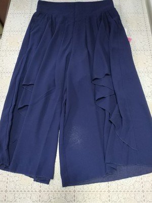Large Size 6XL Women's Chiffon Pants Skirt 2020 New Summer Loose Thin Wide Leg Pants High Waist Elastic Elegant Pants