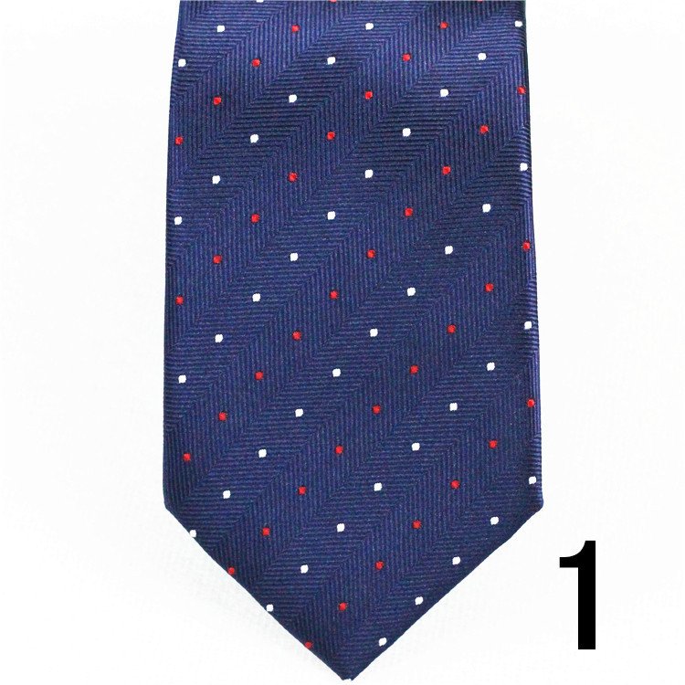 6cm1200 polyester narrow edition yarn-dyed business wedding tie for men