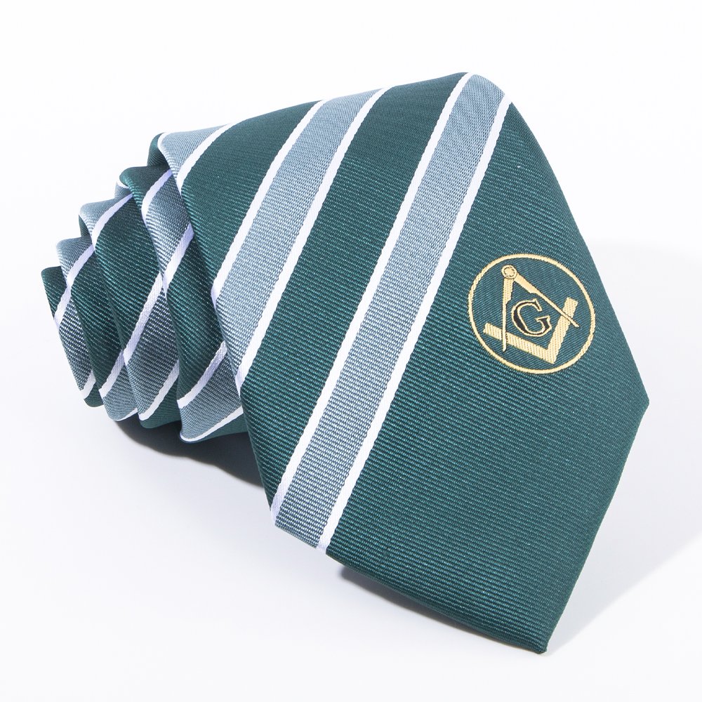 RunLin Manufacturer Customized New Arrivals Business Casual Luxury Handmade Polyester Masonic Tie