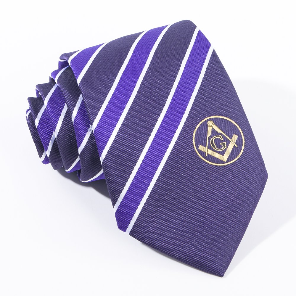 RunLin Manufacturer Customized New Arrivals Business Casual Luxury Handmade Polyester Masonic Tie