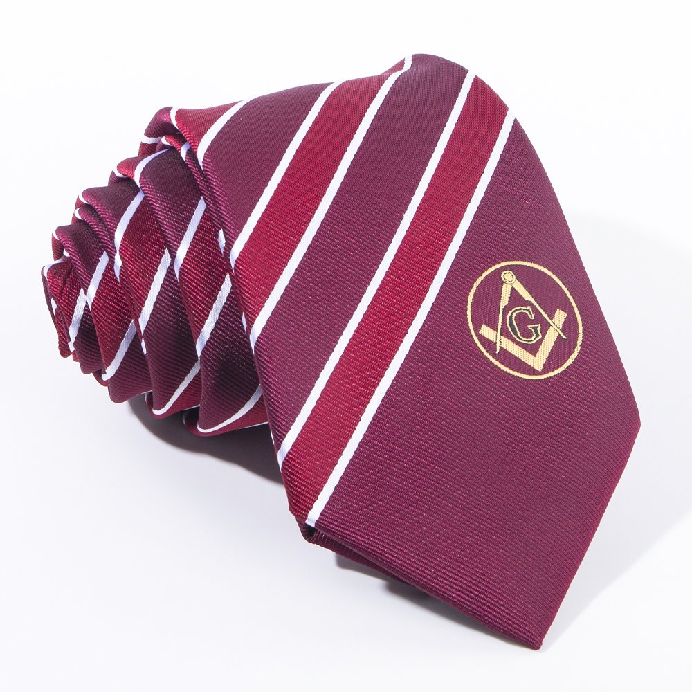 RunLin Manufacturer Customized New Arrivals Business Casual Luxury Handmade Polyester Masonic Tie
