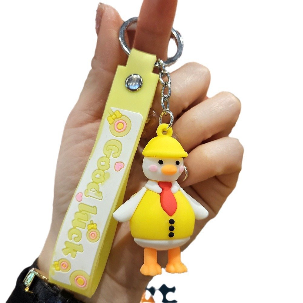 cute silicone car animal key chain cute keychain/soft pvc keychain/rubber keychain gift for women rubber metal key chains