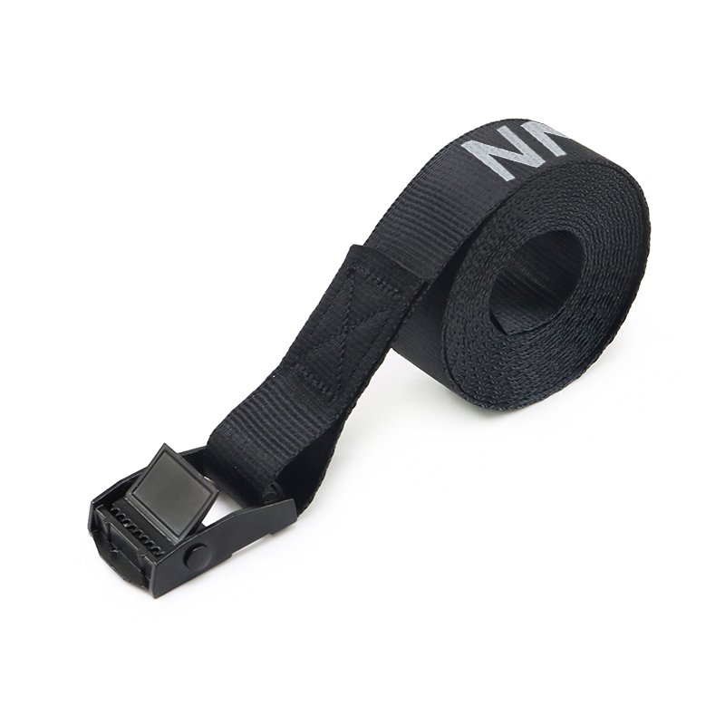 1 Inch 25mm Black E-Coating Cam Buckle Lashing Strap Tie Down Strap Custom Logo