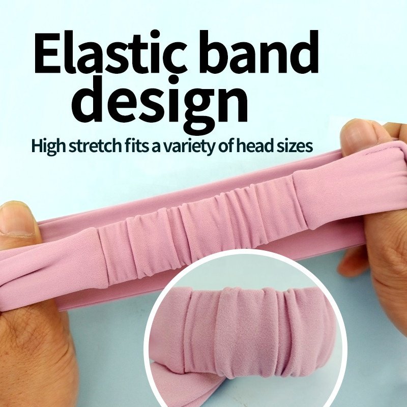 Shuntaixin Plain Elastic Yoga Hair Volleyball Fitness Gym Head Sweat Band For Hair Men Sports Headband Bulk Run Custom For Women