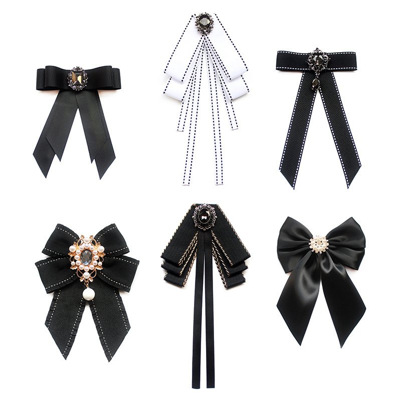 Wholesale Ties For Men Wedding Ladies Pre Tied Ribbon Bows Butterfly Bowknot Fashion Party Wedding