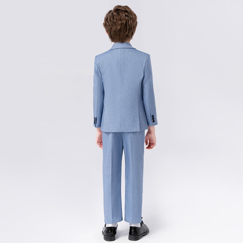 Wedding Boys Waistcoat Suits Kids Blazers Long Sleeve Formal Suits Boy Clothing Sets Costume Kids Party Outfit Children Clothing