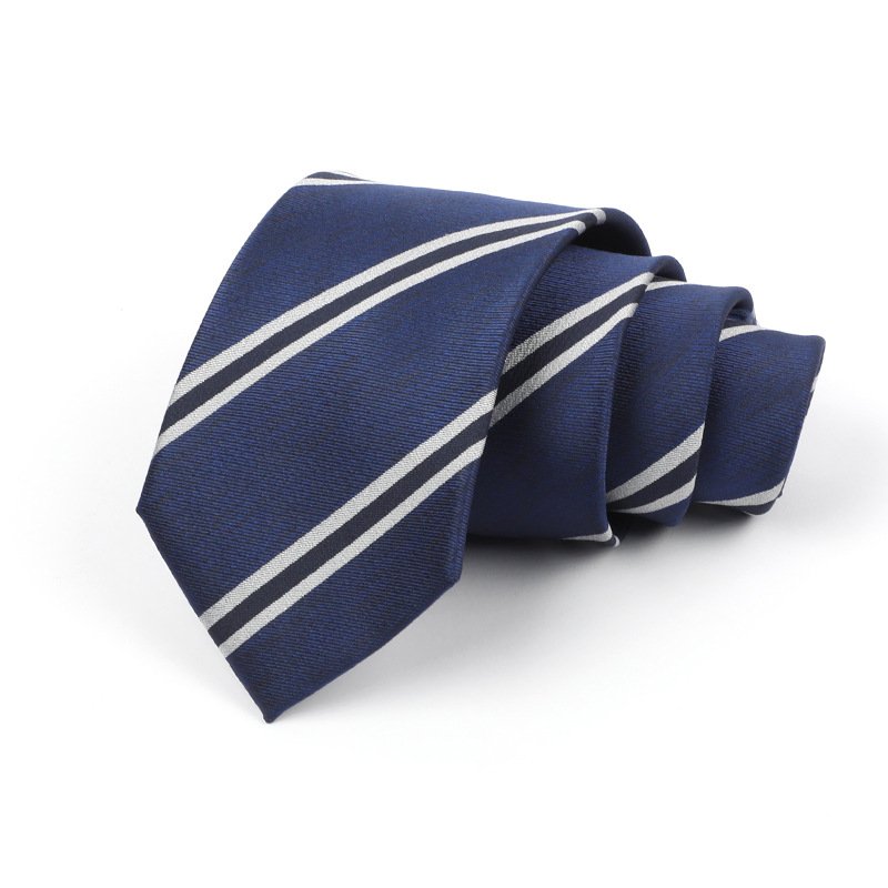 Wholesale Fashion Design Popular Custom Office Gift Dot Stripe Neck Ties For Men