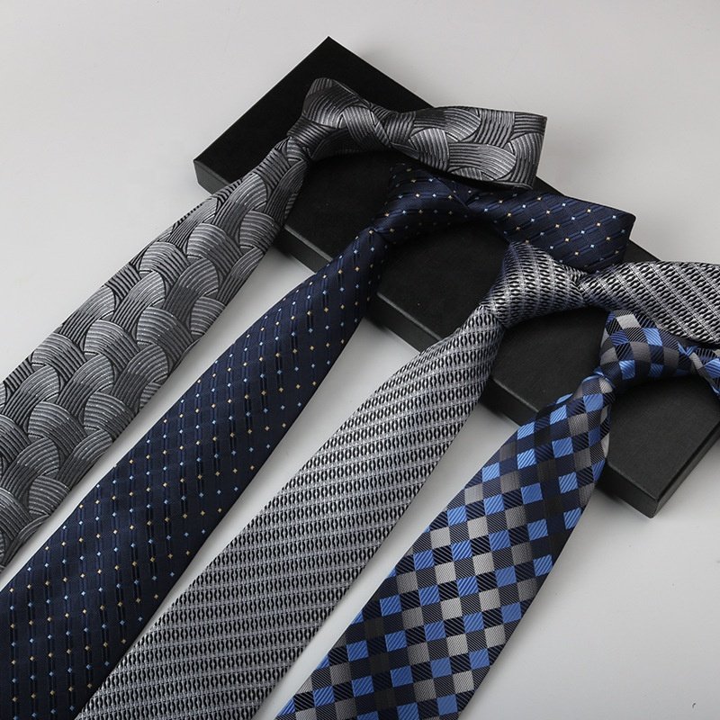 Factory direct business wedding party christmas gift private tie polyester necktie formal office tie business tie 63 inch