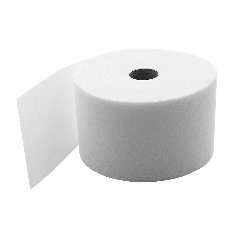 Popular hot sale 180G Polyester White Baby Soft Hook and Loop Fabric