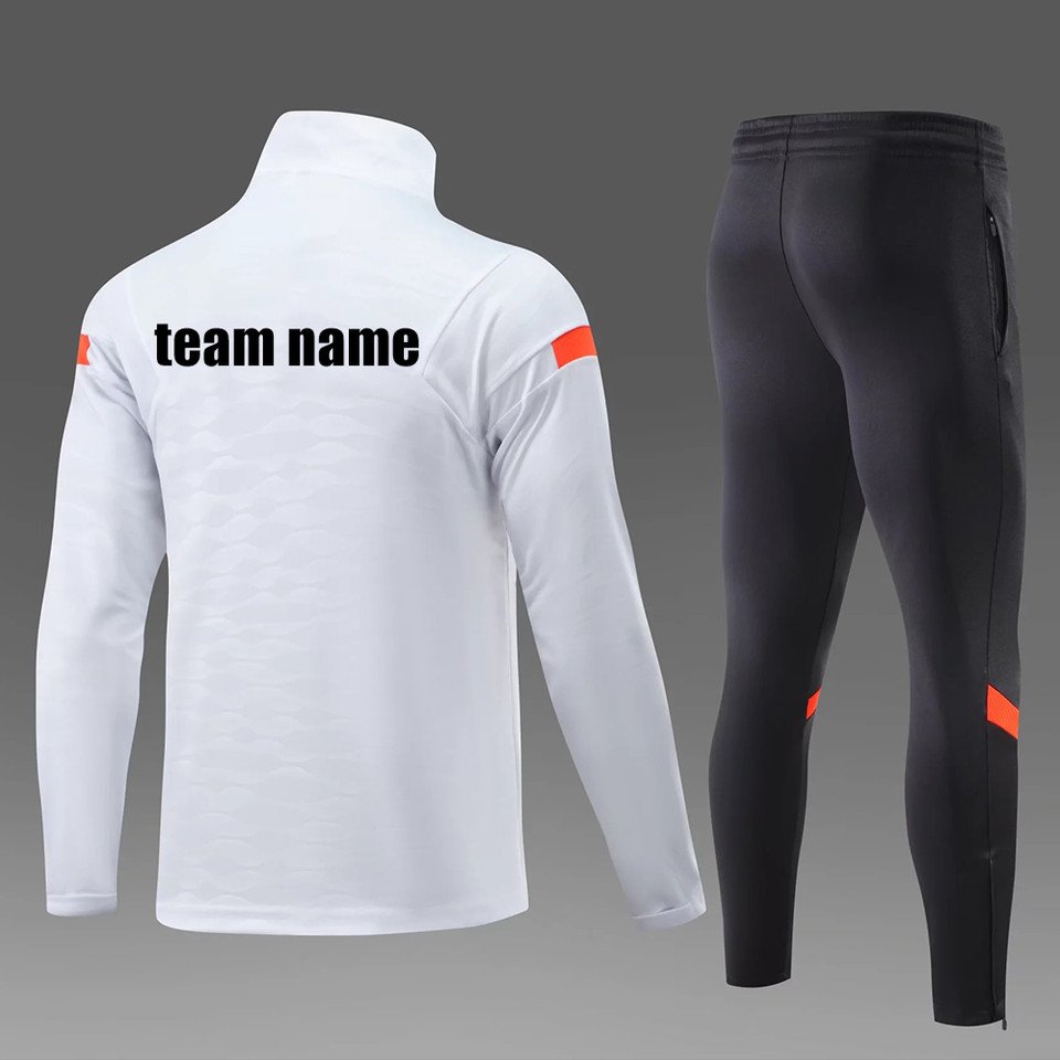 Custom Logo Men's Polyester Zip up Sportswear Tracksuit Man Training Wear Streetwear Tracksuit