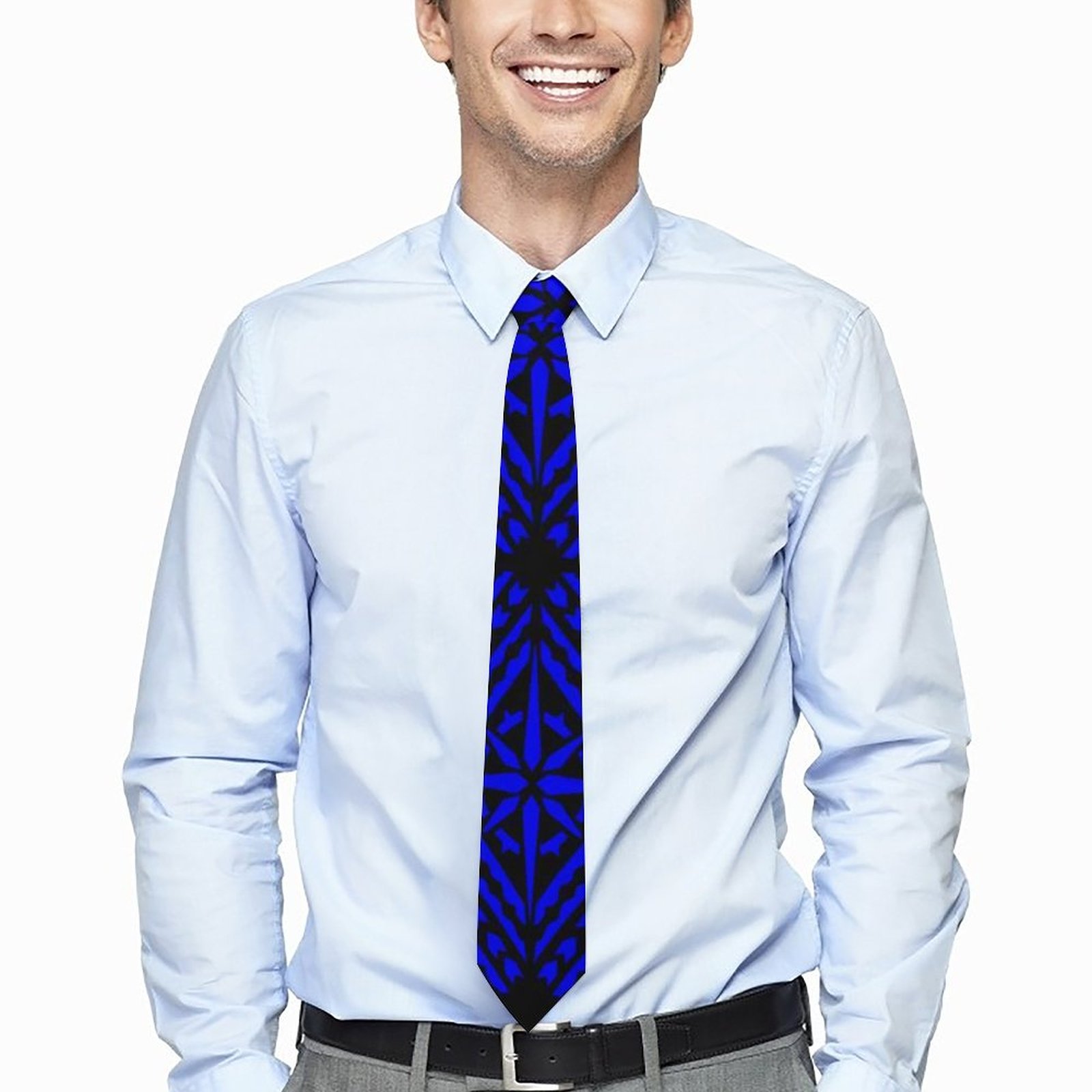 New High Quality Custom Polyester Neckties Polynesian Hawaii Tribal Design Mens Neck Tie To Match Shirts For Business Gentlemen