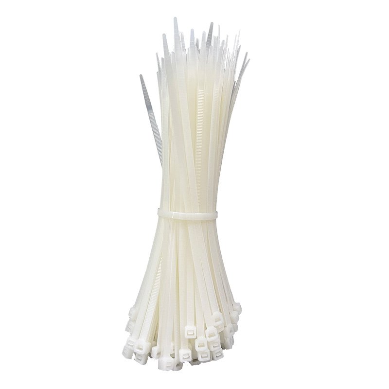 Low Temperature Resistance Nylon Cable Zip ties 4*250mm 1000 Pieces Per Bag