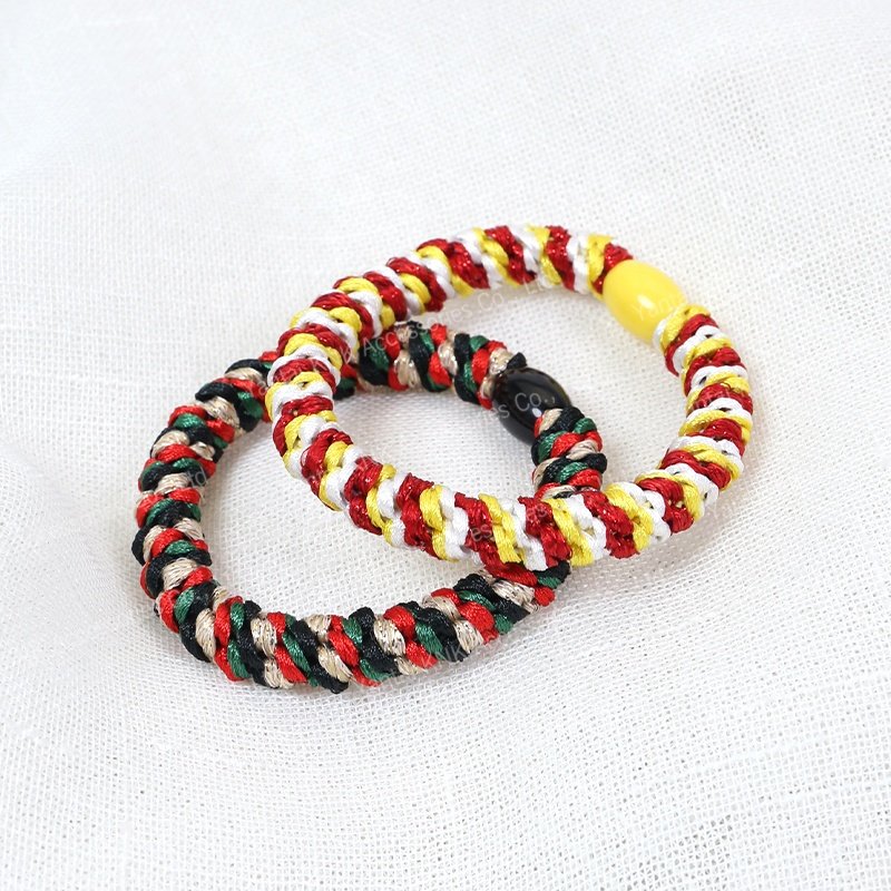 Kknekki Korean Wholesale Fashion Glitter Colorful Elastic Hair Ties Head rope Girl Hair Scrunchies For Women