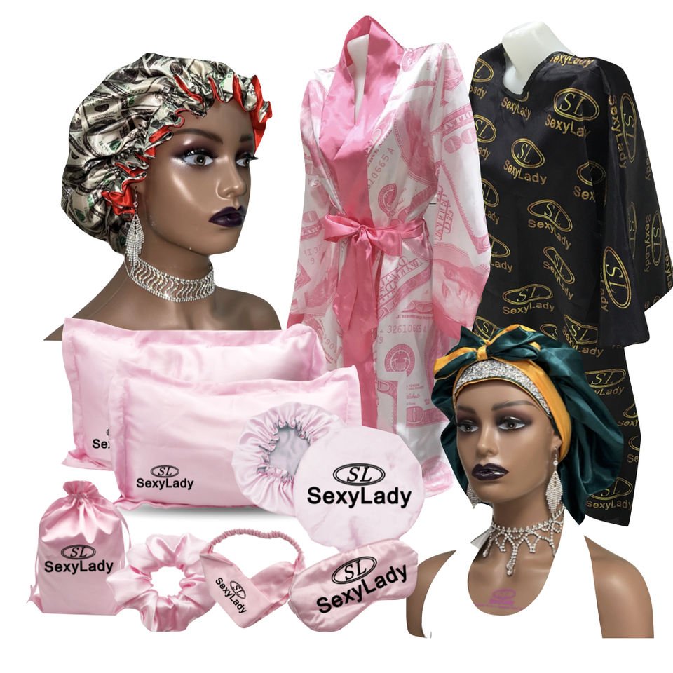 New design Pajamas Femme silk satin pajamas sleepwear robe pajama lounge wear womens robes women