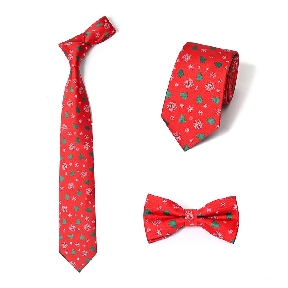 Yili Funny Mens Tie Holiday Season Party Gifts Neckties for Halloween Thanksgiving Christmas