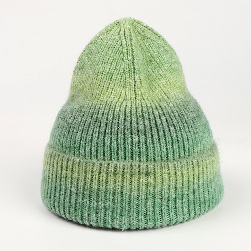 Beanies wholesale tie dye acrylic custom design tie dye beanie hats for women men