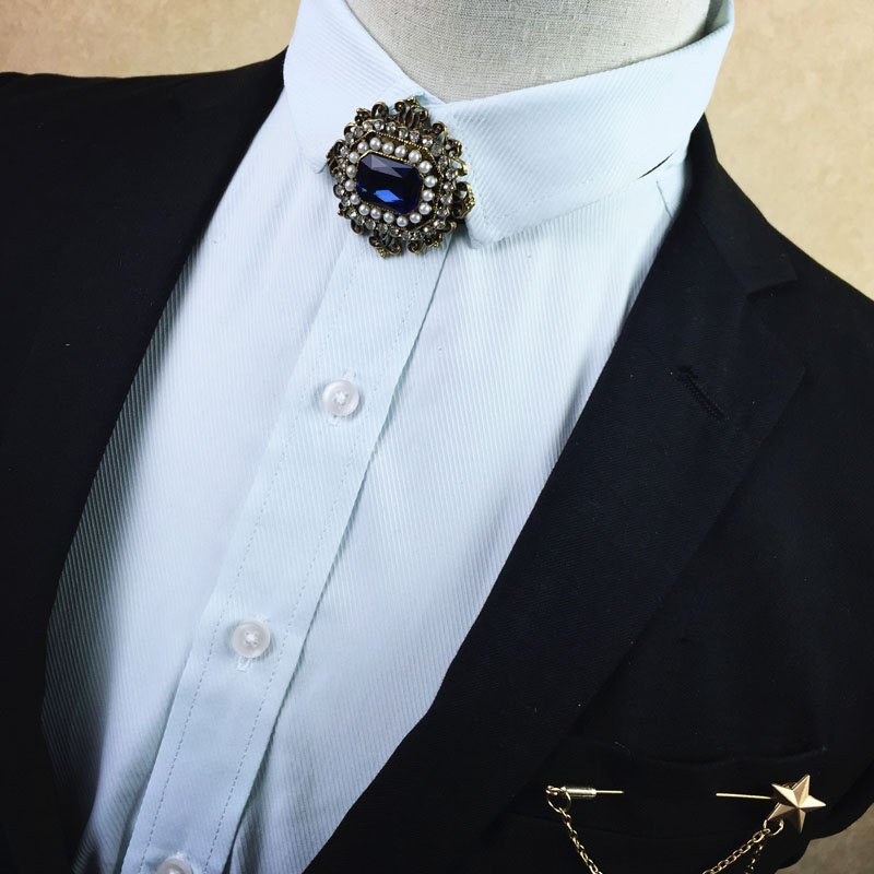 High Quality Wholesale price water drop bow tie alloy plated decor accessories bow ties for men