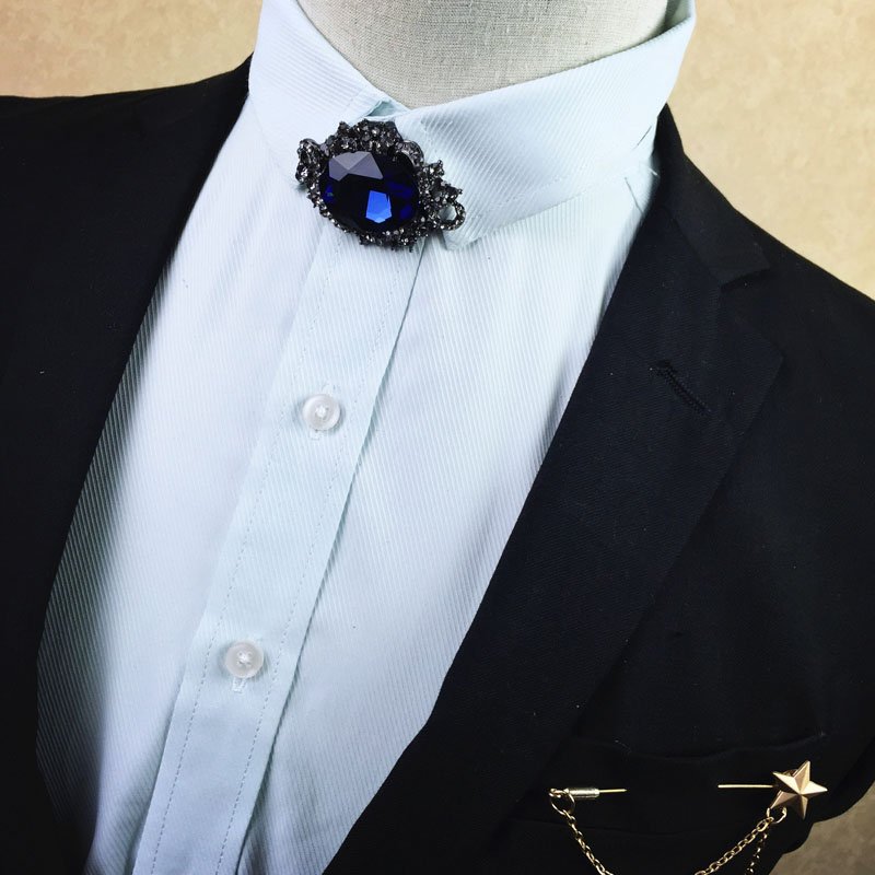 High Quality Wholesale price water drop bow tie alloy plated decor accessories bow ties for men