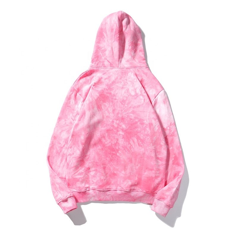 Wholesale High Quality Neutral Oversize Pullover Tie dye Hoodie Sweatshirts Mens Tye Dye Hoodies