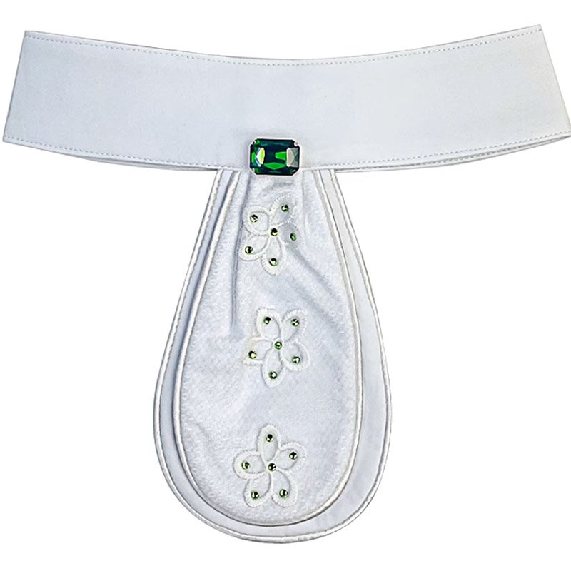 OEM White color Cotton fabric Horse riding shirts Ready tied Stocktie dressage equestrian stock tie for competition