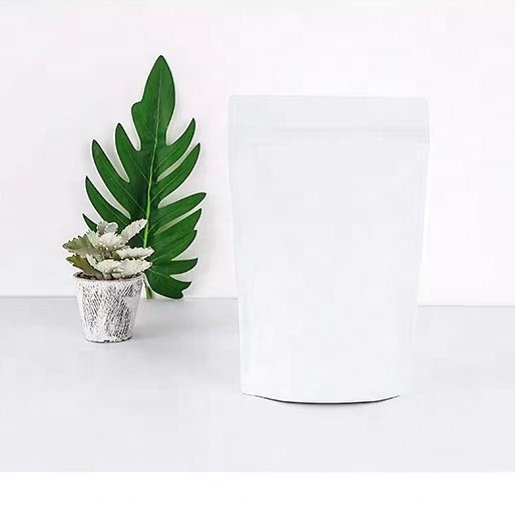 Low MOQ Plastic Food Storage Snack Dried Fruit Packaging Standup Ziplock Pouch Matte Black