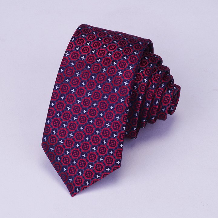 Custom Neck Tie Point Striped Skinny Necktie Woven Neck Tie Mens Wedding Tie Daily Wear